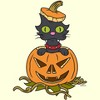 Men's The Simpsons Snowball II Jack-O'-Lantern T-Shirt - 2 of 4