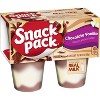 Snack Pack Chocolate & Vanilla Pudding - 13oz/4ct - image 2 of 3