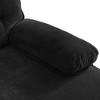 VASIP 82" Modern L-Shaped Velvet Sectional Sofa,Space Saving Sleek Design Plush Comfort Couches,for Living Room, Bedroom ,Yellow - 4 of 4
