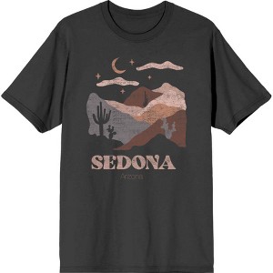 Adventure Society Sedona Arizona Crew Neck Short Sleeve Adult T-shirt - 1 of 2