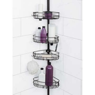 Shower corner deals storage