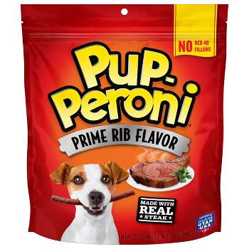 Pup-Peroni Treats Peroni Beef Prime Rib Flavor Chewy Dog Treats - 22.5oz