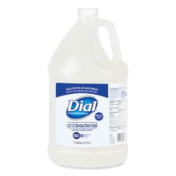 Dial Professional Antibacterial Liquid Hand Soap for Sensitive Skin, Floral, 1 gal, 4/Carton