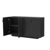 NicBex Sideboard Buffet Cabinet Ample Storage Space Sideboard with Adjustable Shelves Modern Style Sideboard with 4 Doors for Dining Room - 4 of 4