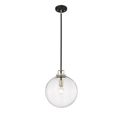 Millennium Lighting Mellrosa 1 - Light Pendant in  Matte Black/Modern Gold