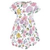 Hudson Baby Infant and Toddler Girls Cotton Dresses, Vintage Blossom - 3 of 4