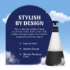 LunaLulinlk Dish Soap Glass Dispenser, Shatter Resistant, Matte Black, 2 Pack, 14 oz - 2 of 4