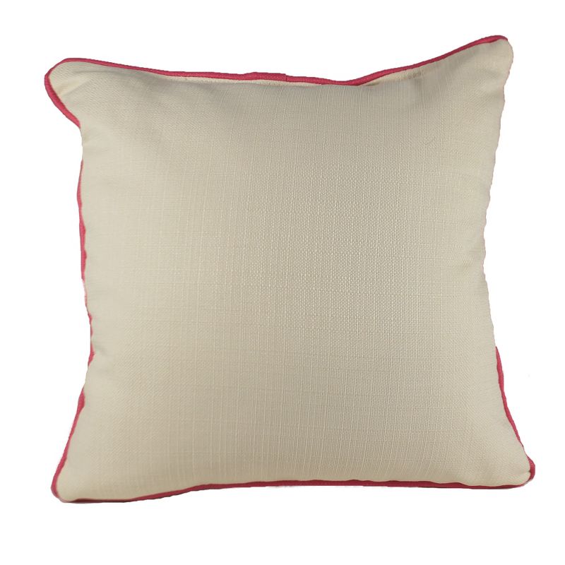 Home Decor 17.0 Inch Flamingo Pattern Pillow Indoor Bird Throw Pillows, 3 of 4