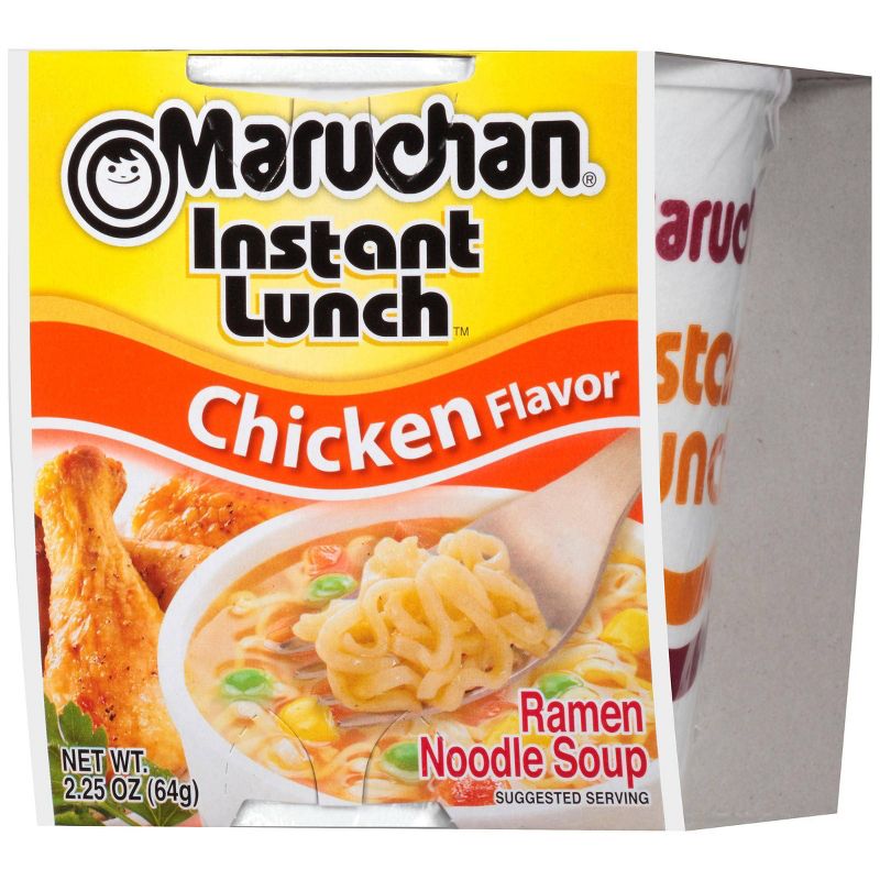 Maruchan Chicken Ramen Noodle Soup Cup - 2.25oz, 3 of 7