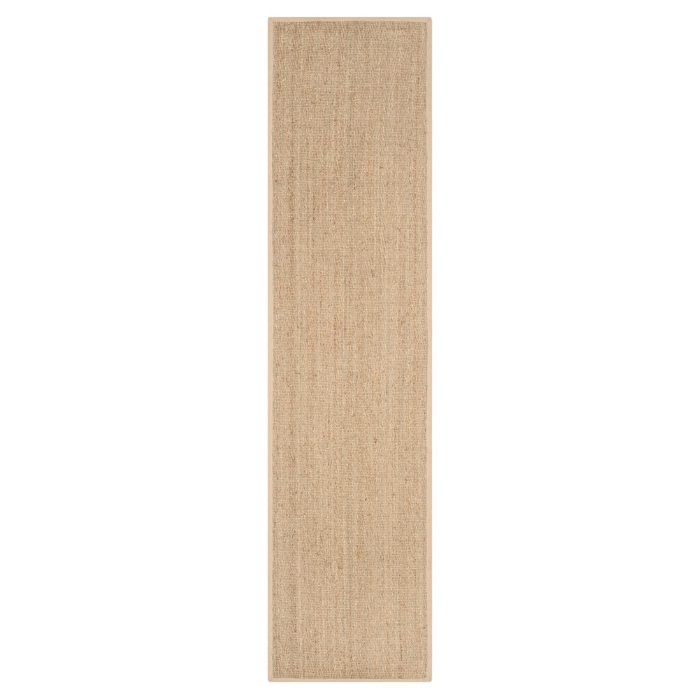 2'6inx10' Runner Natural Fiber Rug Natural/Beige - Safavieh