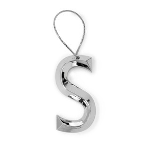 Metallic Monogram Ornaments S - Bullseye's Playground™ - 1 of 3