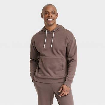 Men's Cotton Fleece Hooded Sweatshirt - All In Motion™