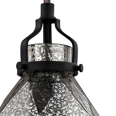 Danica Oil Rubbed Bronze Mini Pendant with Mercury Glass