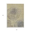 Beige Taupe And Gray Abstract Washable Indoor Outdoor Area Rug - 3 of 4