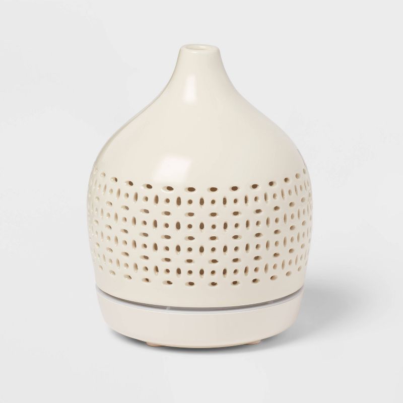 Ceramic Cutout 300ml Large Diffuser White - Threshold&#8482;, 1 of 5