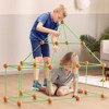 VEVOR Fort Building Kit for Kids, 85PCS Glow in The Dark STEM Building Toys, Educational Gift for 4 5 6 7 8+ Year Old Boys & Girls - 2 of 4