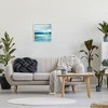 Stupell Industries Abstract Ocean Horizon Modern Nautical Painting Blue Green, 17" x 17" - 2 of 4