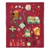 Warner Bros. Scooby-Doo Groovy Holidays Silk Touch Throw Blanket 50x60 Inches - 2 of 4
