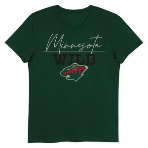 NHL Minnesota Wild Girls' V-Neck T-Shirt - 1 of 1