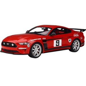 2019 Ford Mustang RHD #9 "Coca-Cola" Red w/Black Stripes "Allan Moffat Tribute by Tickford" 1/18 Model Car by GT Spirit for ACME - 1 of 4