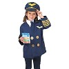 Melissa & Doug Pilot Role Play Costume Set (6pc) - Jacket, Tie, Hat, Wings, Steering Yoke, Checklist - image 3 of 4