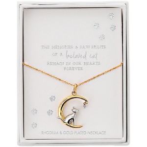 Pavilion Gift Company - Beloved Cat - 16.5"-18.5" Pet Memorial Necklace - Necklaces - 1 of 4