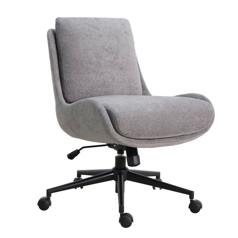 Modern Armless Office Chair - WOVENBYRD, 3 of 9