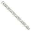 Black Bow Jewelry 15mm Sterling Silver Nugget Link Bracelet, 8.5 Inch - 2 of 4