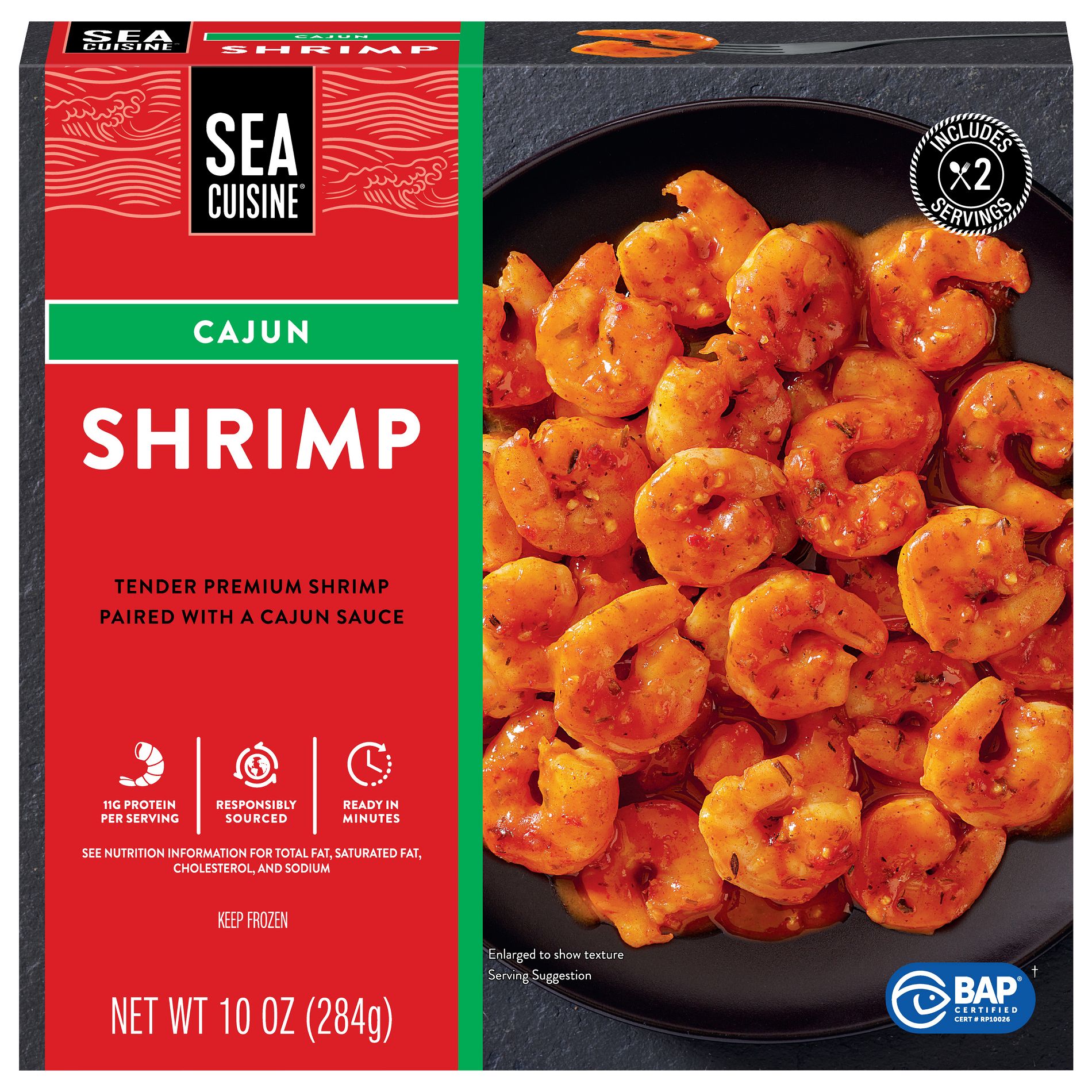 Sea Cuisine Cajun Shrimp - Frozen - 10oz