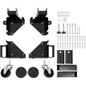 VEVOR Mobile Base, 400 lbs Weight Capacity, Adjustable from 9.5" x 9.5" to Infinity, Heavy Duty Universal Mobile Base Stand, Black - 1 of 4