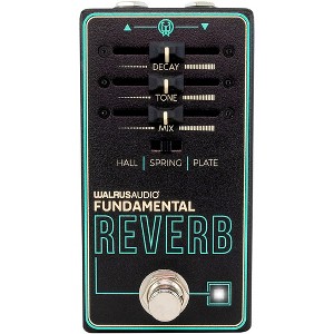 Walrus Audio Fundamental Series Reverb Effects Pedal Black - 1 of 3