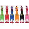 Squeeze Me Chicken - Medium 12.5", Rubber Squeaky Toy, Colors May Vary, 1 count - 2 of 4
