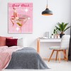 Stupell Industries Retro Restaurant Check Cocktail Canvas Wall Art - 2 of 4