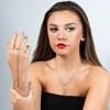 Lucy Quartermaine - Skinny Drip Hand Chain - 3 of 4