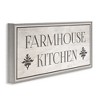 Stupell Industries Farmhouse Kitchen Typography, 30" x 13" - 3 of 4