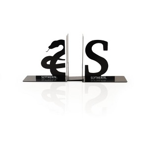 Seven20 Harry Potter Metal Bookends | House Slytherin Design - 1 of 4