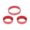 Unique Bargains Car Headlight Volume Tune Knob Cover Ring Trim for Ford for Mustang 2015-2020 - 3 of 4