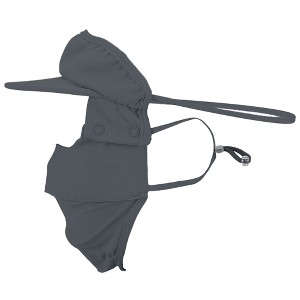 Unique Bargains Full Face Mask Brim Design Adjustable 6.69" - 1 of 4