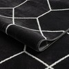Gulches Trellis Geometric Woven Area Rug: Modern Elegance for Every Room - 3 of 4