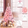 Yaheetech 4ft Pre-Lit Artificial Christmas Tree with 70 LED Lights & Metal Stand - 4 of 4