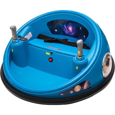 12V Kids Bumper Car w/ Parent Remote - 360° Spinning, Music, 2 Speeds & Safety Belt - Ride-On Toy for Toddlers