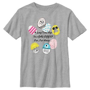 Boy's Star Wars Easter In a Gal-eggsy Far, Far Away T-Shirt - 1 of 4
