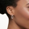 Ross-Simons Sterling Silver Jewelry Set: 3 Pairs Of Textured and Polished Hoop Earrings - 4 of 4