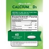 Nature's Truth Calcium 1200mg with Vitamin D3 5000 IU | 60 Softgels - 2 of 4