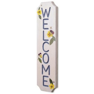 S&S Worldwide Wooden Welcome Sign 4inx17inx3/4in - 1 of 2