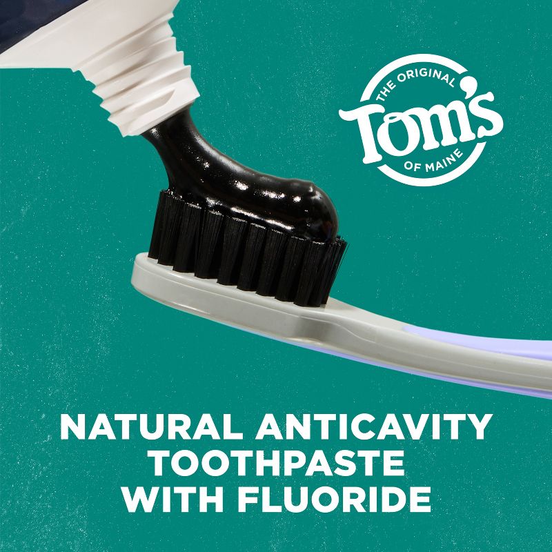 Tom&#39;s of Maine Anti-cavity Toothpaste Charcoal - 3pk/4oz, 6 of 10