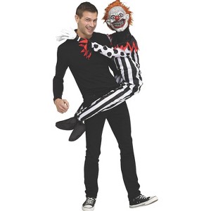 Men's Wrap Around Clown Costume - 1 of 2