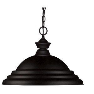 Z-Lite 1 - Light Pendant in  Matte Black - 1 of 1