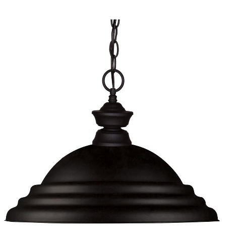 Z-Lite 1 - Light Pendant in  Matte Black - image 1 of 1