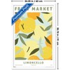 Trends International Reinders: Fruit Market - Limoncello Framed Wall Poster Prints White Framed Version 22.375" x 34" - 3 of 4